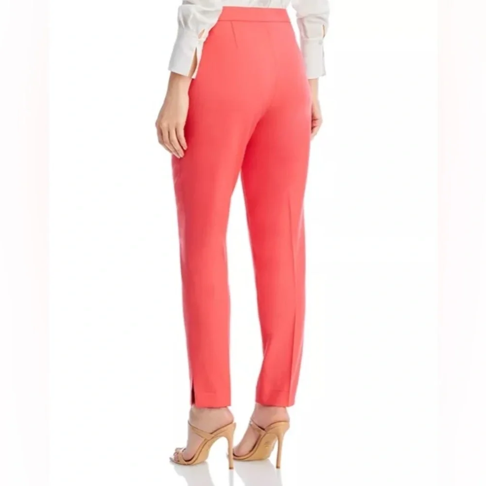 BOSS Coral High Waist Ankle Slit Dress Pants Career Work Trousers - Picture 3 of 10